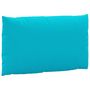 Voir la diapositive 5 : VIDAXL Coussins de palette lot de 2 turquoise tissu Oxford