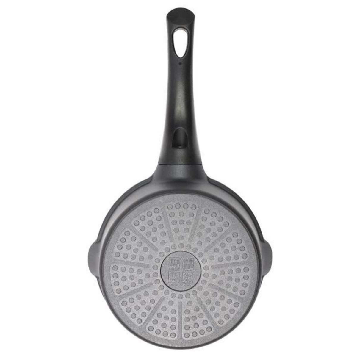 Paris Prix Casserole Aluminium  Fonte  18cm Noir