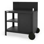 Le marquier Desserte SIGNATURE ALLURE noir compatible planchas Allure avec couvercle SIGNATURE ALLURE NOIRE