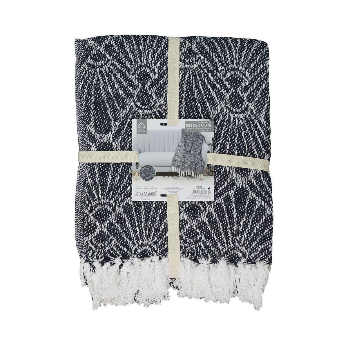 TOILINUX Plaid jacquard