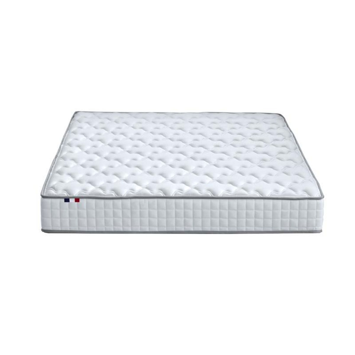 Matelas ressorts ensachés et mousse mémoire de forme 160x200 cm ODYSSEE