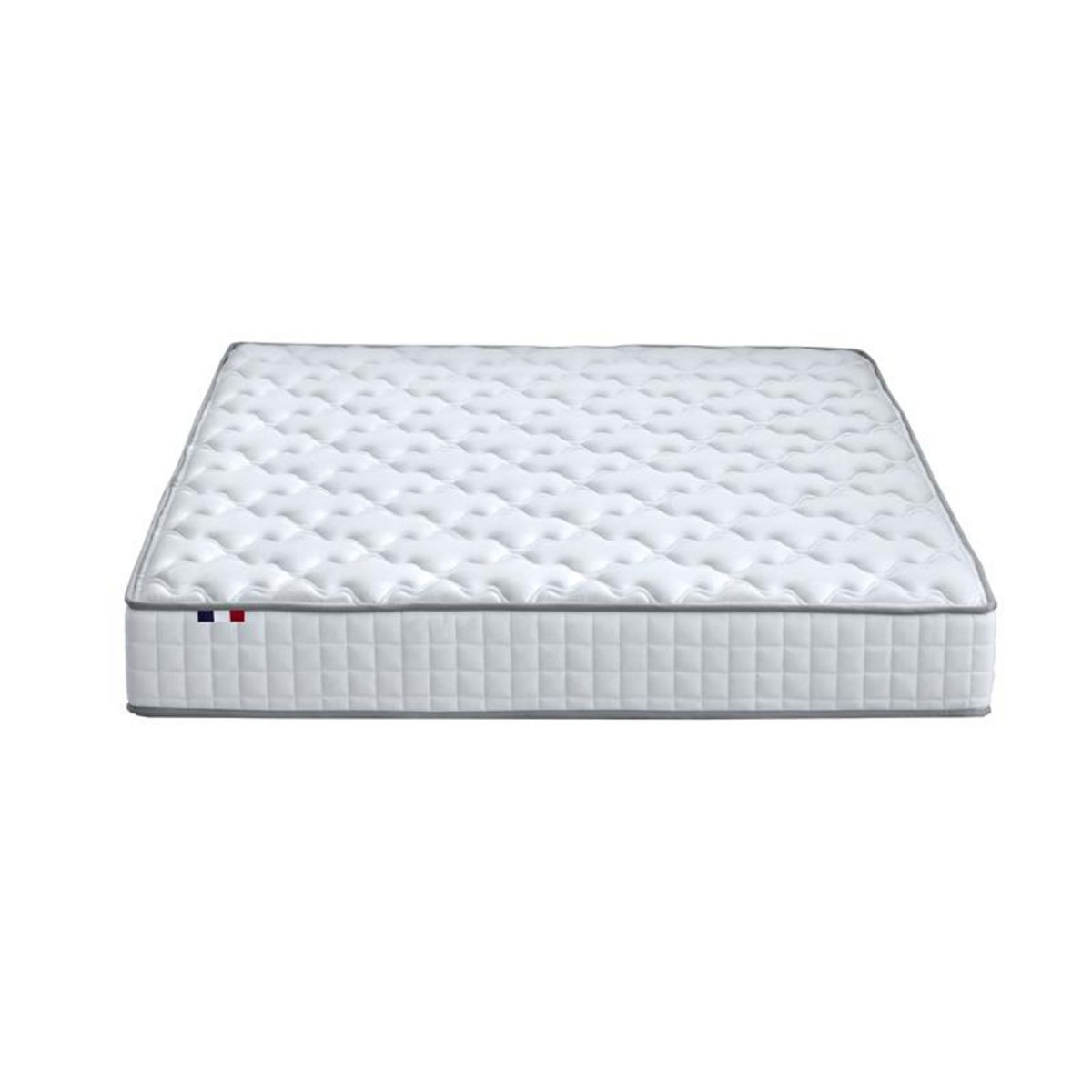 Matelas ressorts ensachés et mousse mémoire de forme 160x200 cm ODYSSEE