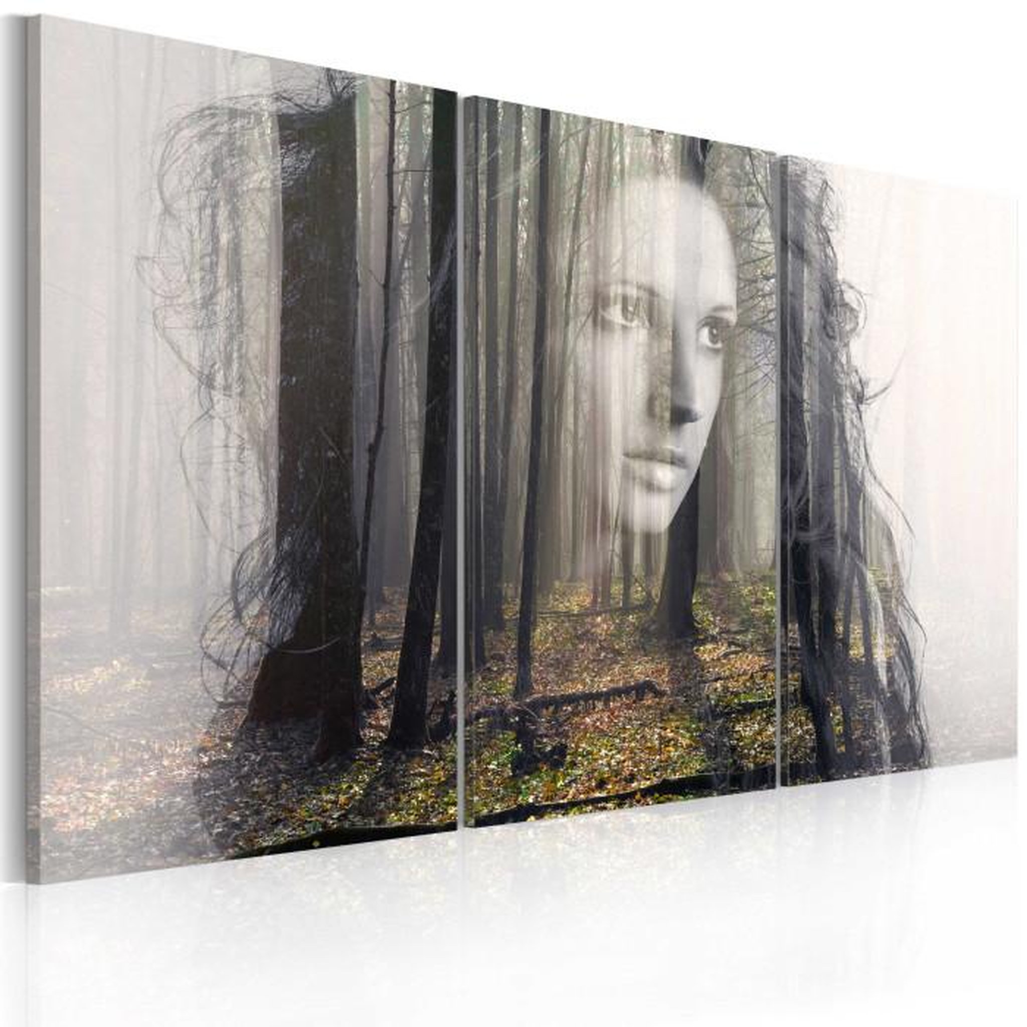 Paris Prix Tableau Imprimé  Nymphe de la Forêt. Coloris disponibles : Multicolore