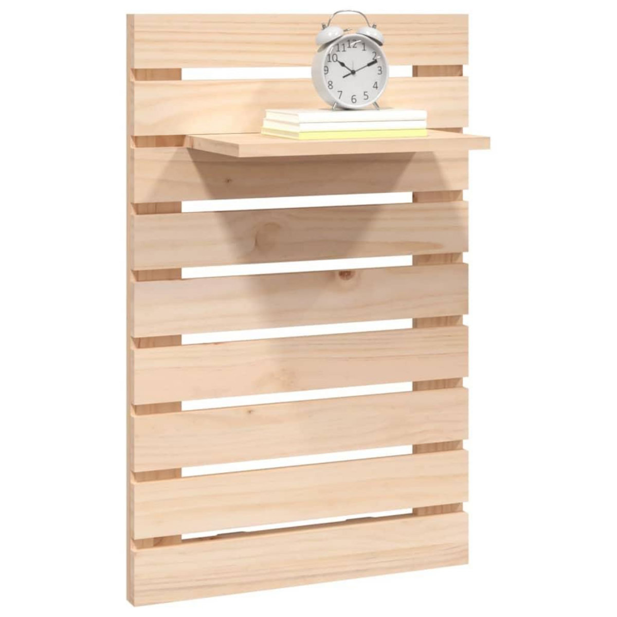 VIDAXL Etageres de chevet murales 2 pcs Bois de pin massif