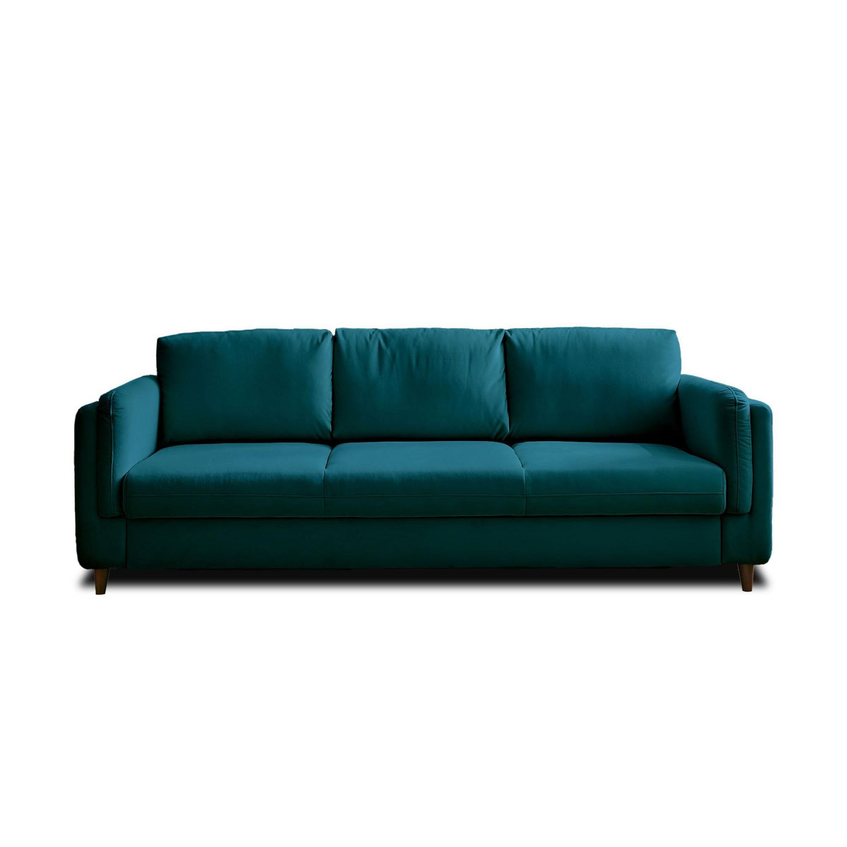 LISA DESIGN Brooke - canapé 3 places - convertible - en velours