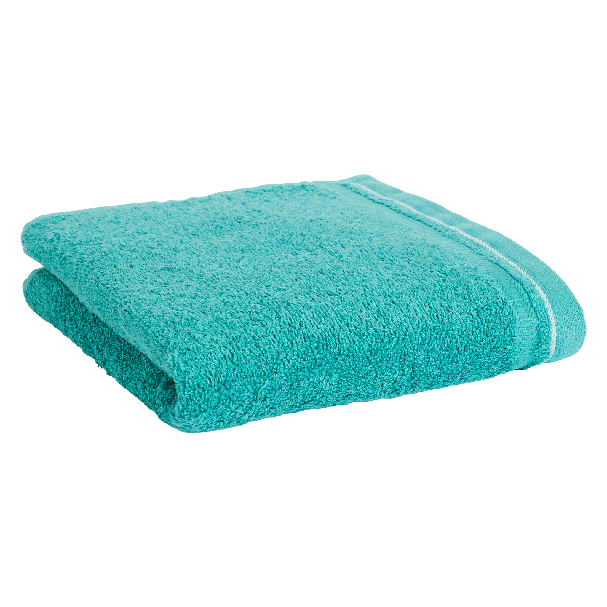 Voir la diapositive 1 : ACTUEL Serviette de toilette unie en coton  450 g/m²