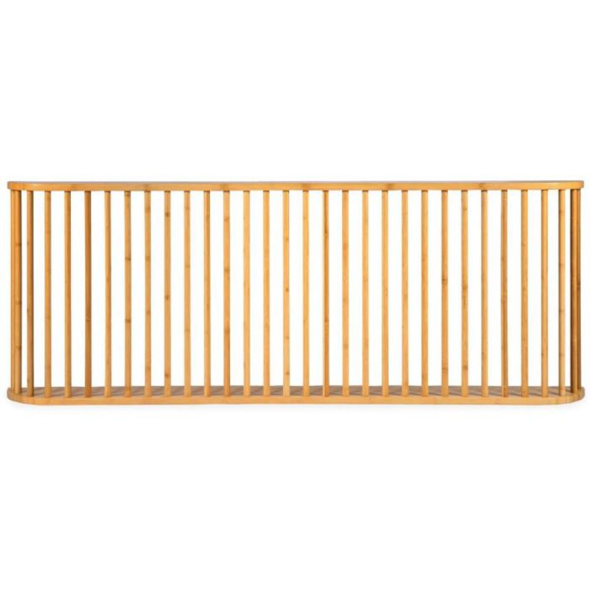 Paris Prix Tête de Lit Basse à Barreaux  Rami  160cm Naturel