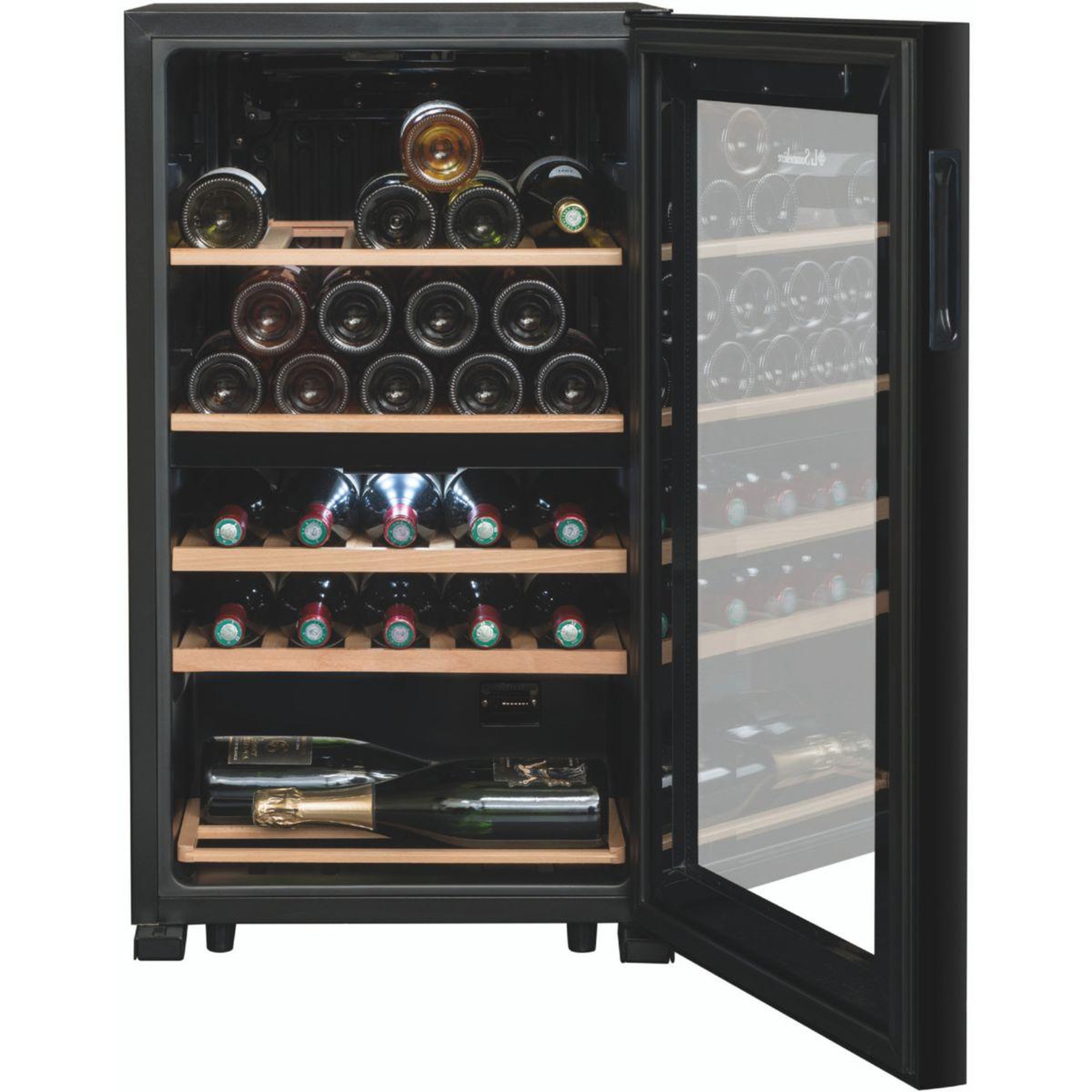 Voir la diapositive 2 : LA SOMMELIERE Cave à vin de service SLS32DZBLACK