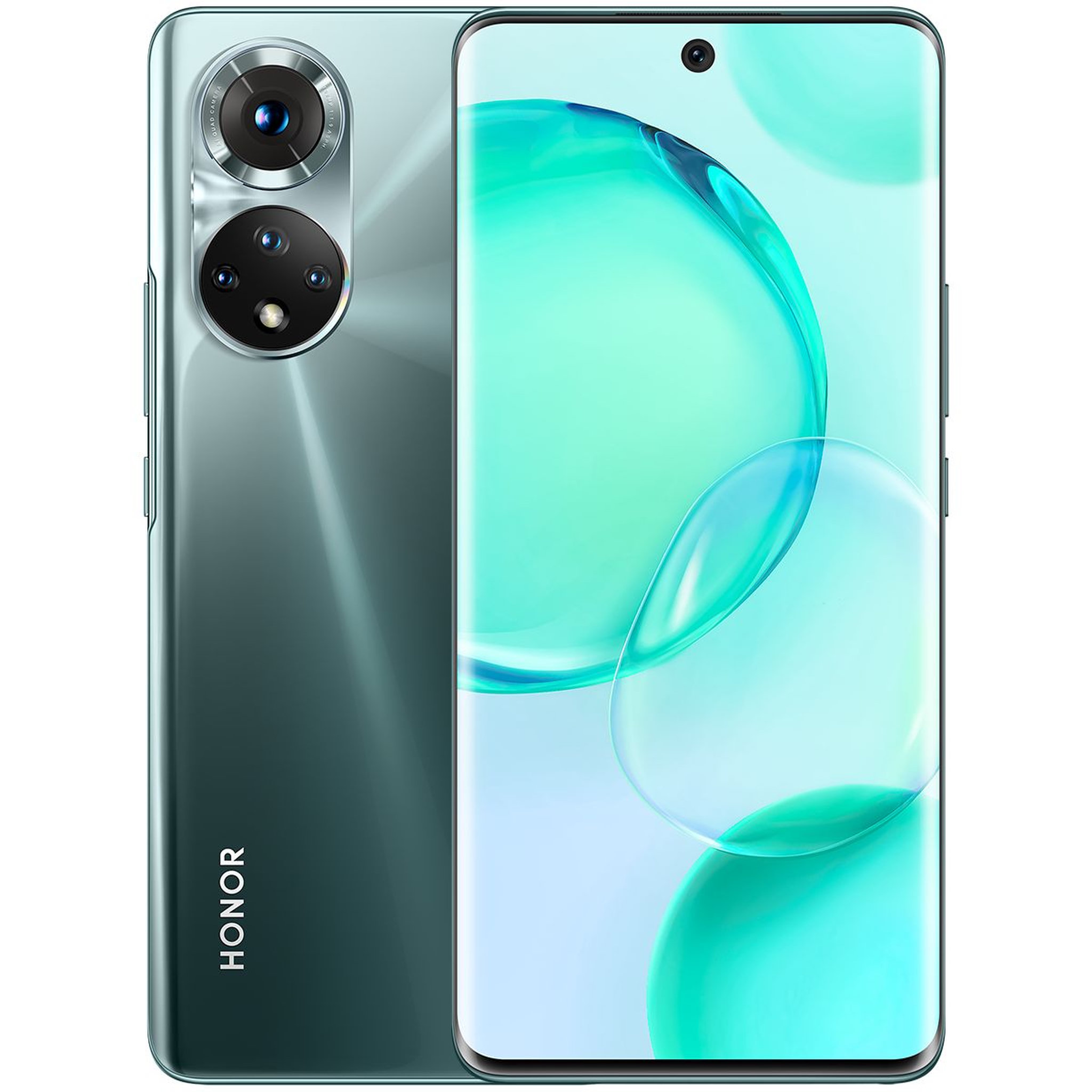 Voir la diapositive 1 : HONOR Smartphone 50 Vert 128Go 5G