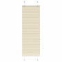 Voir la diapositive 1 : VIDAXL Store plisse creme 50x100 cm largeur du tissu 49,4 cm polyester