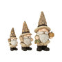 Voir la diapositive 4 : Paris Prix Statuette Déco Lutin  Chalet  40cm Naturel