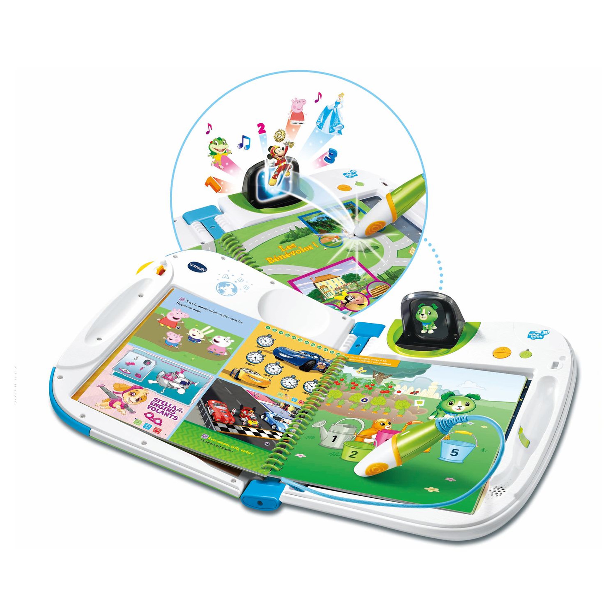 Voir la diapositive 1 : VTECH MagiBook 3D - Starter Pack