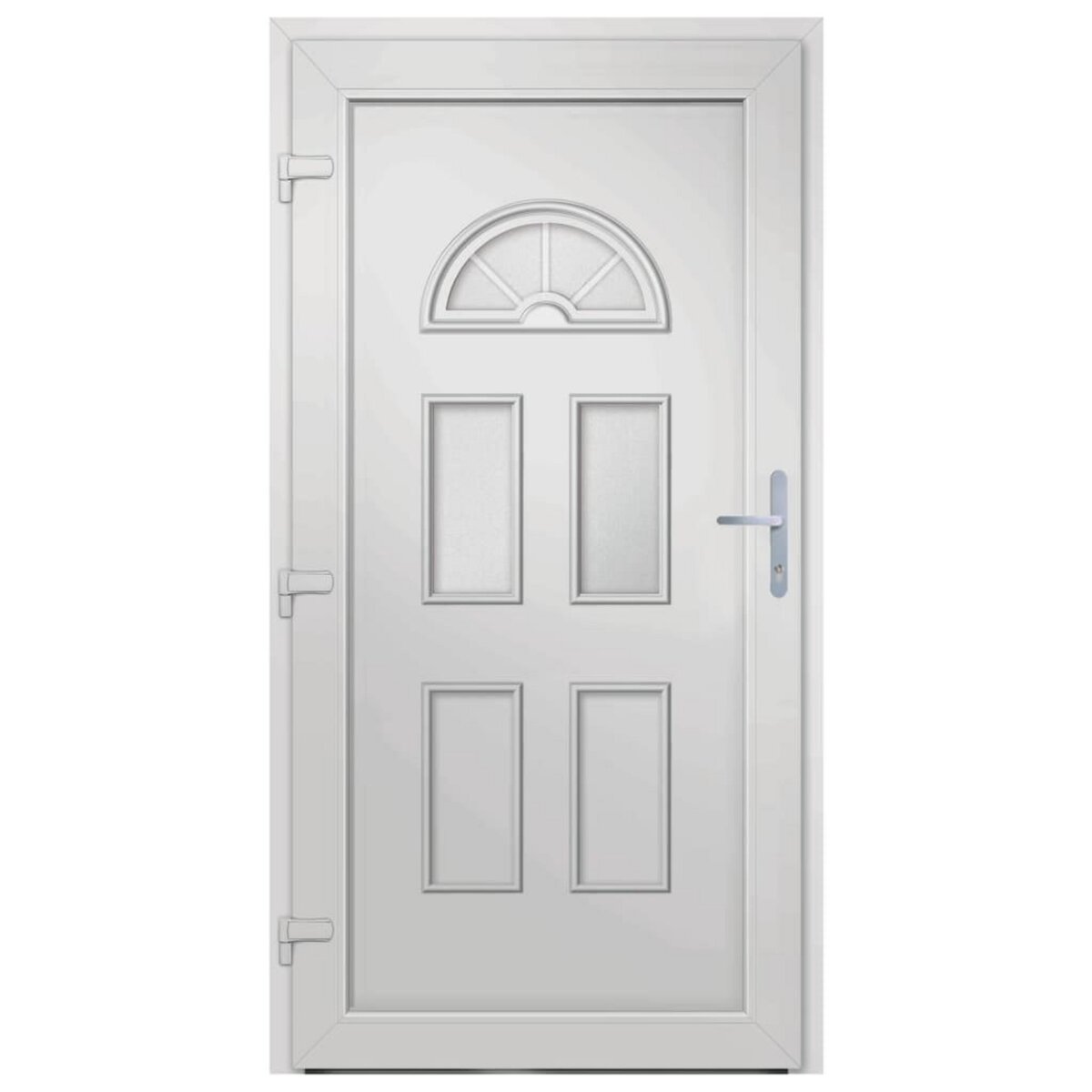 VIDAXL Porte d'entree blanc 88x208 cm PVC