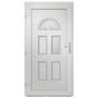 Voir la diapositive 5 : VIDAXL Porte d'entree blanc 88x208 cm PVC