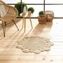 Voir la diapositive 5 : Paris Prix Tapis Déco Rond en Jute  Cordou  90cm Naturel