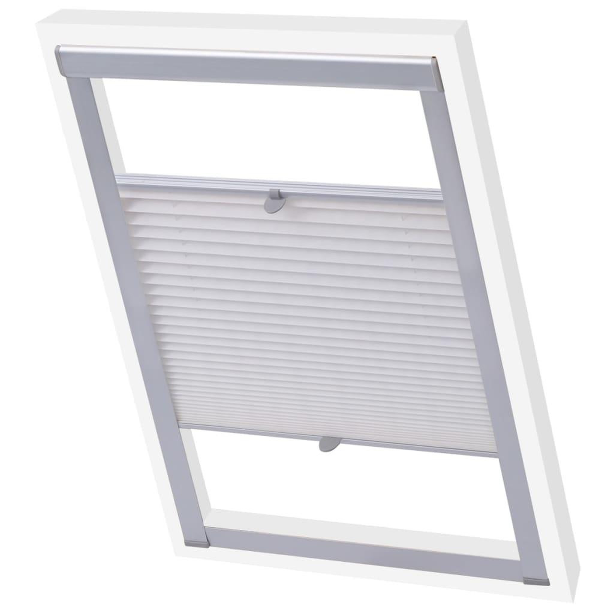 Voir la diapositive 1 : VIDAXL Store plisse Blanc C02