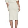 Voir la diapositive 2 : Vila Jupe Ecru Femme Vila Siffi