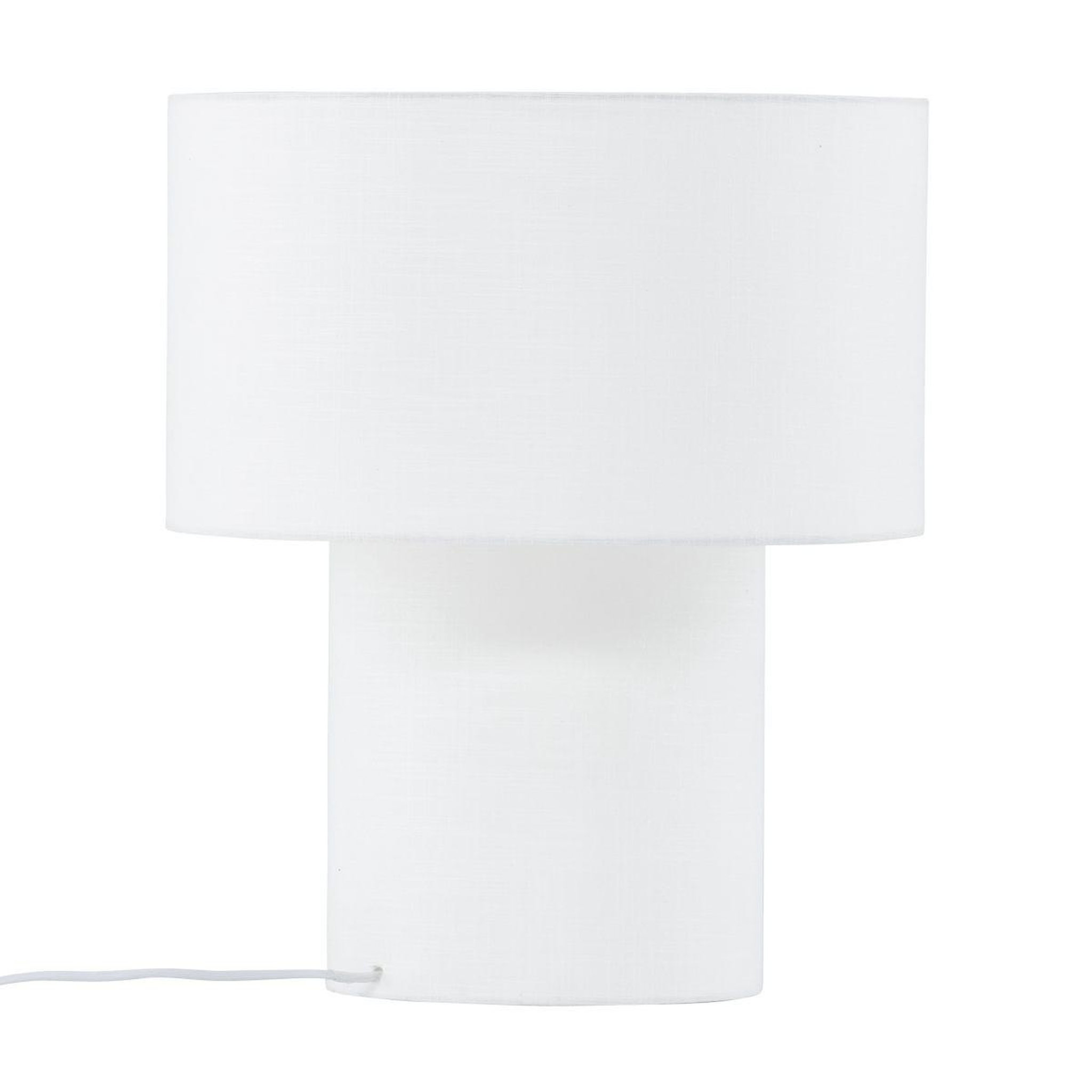 Paris Prix Lampe à poser déco  globia  40cm blanc