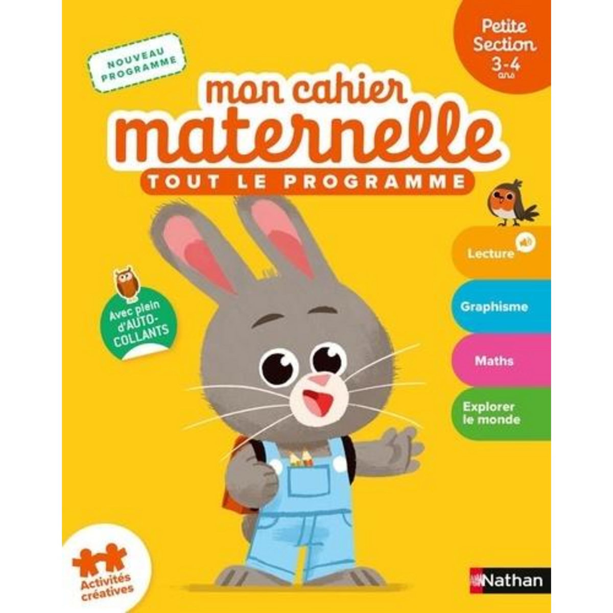 MON CAHIER MATERNELLE PETITE SECTION. TOUT LE PROGRAMME, Kretz Françoise