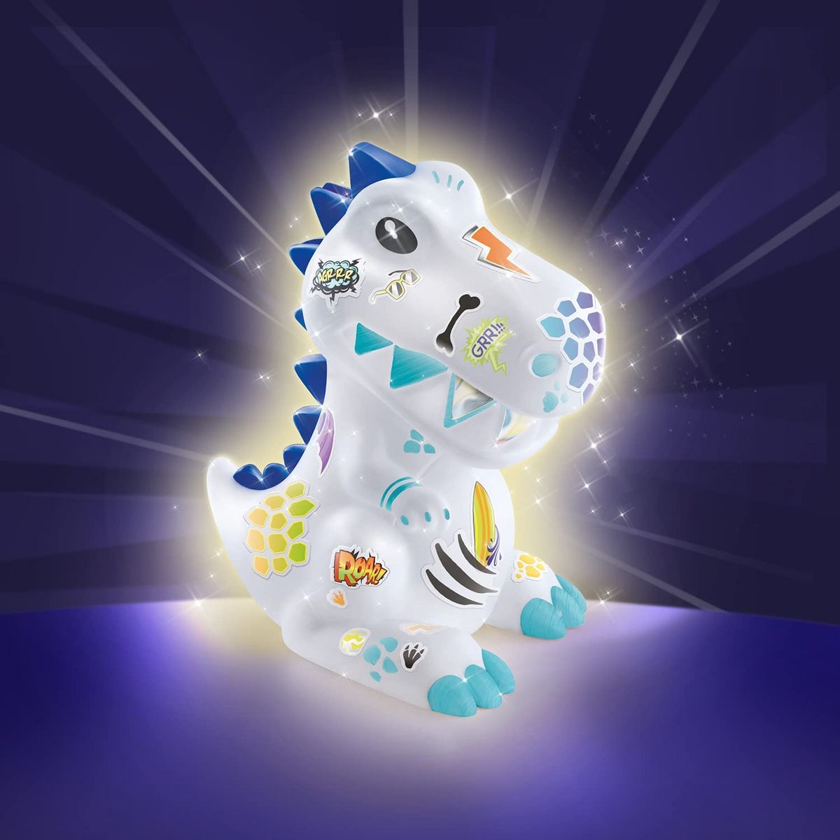 CANAL TOYS Déco Dinosaure Kit - Tirelire Phosphorescente