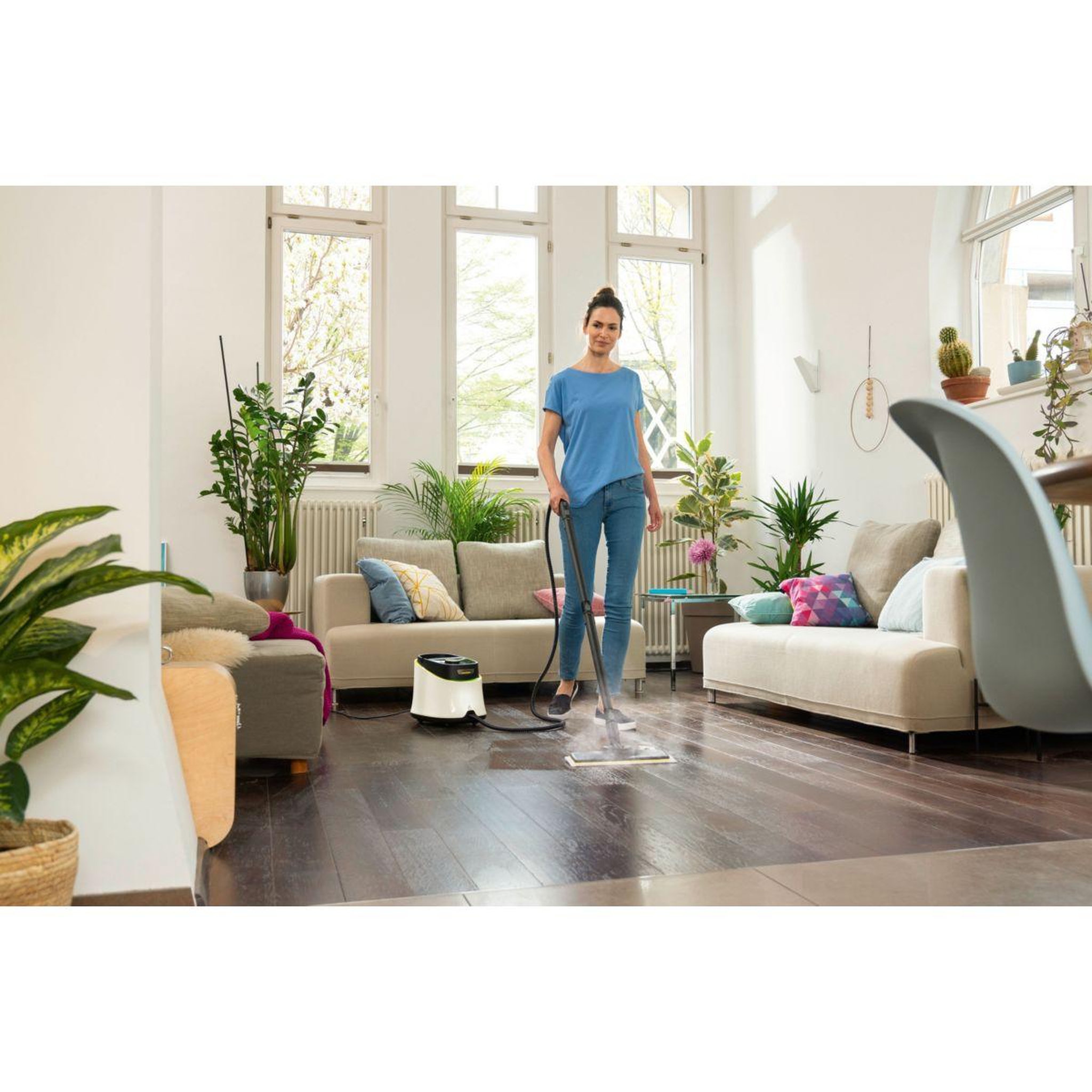 Voir la diapositive 3 : KARCHER Nettoyeur vapeur sc 3 deluxe easyfix white