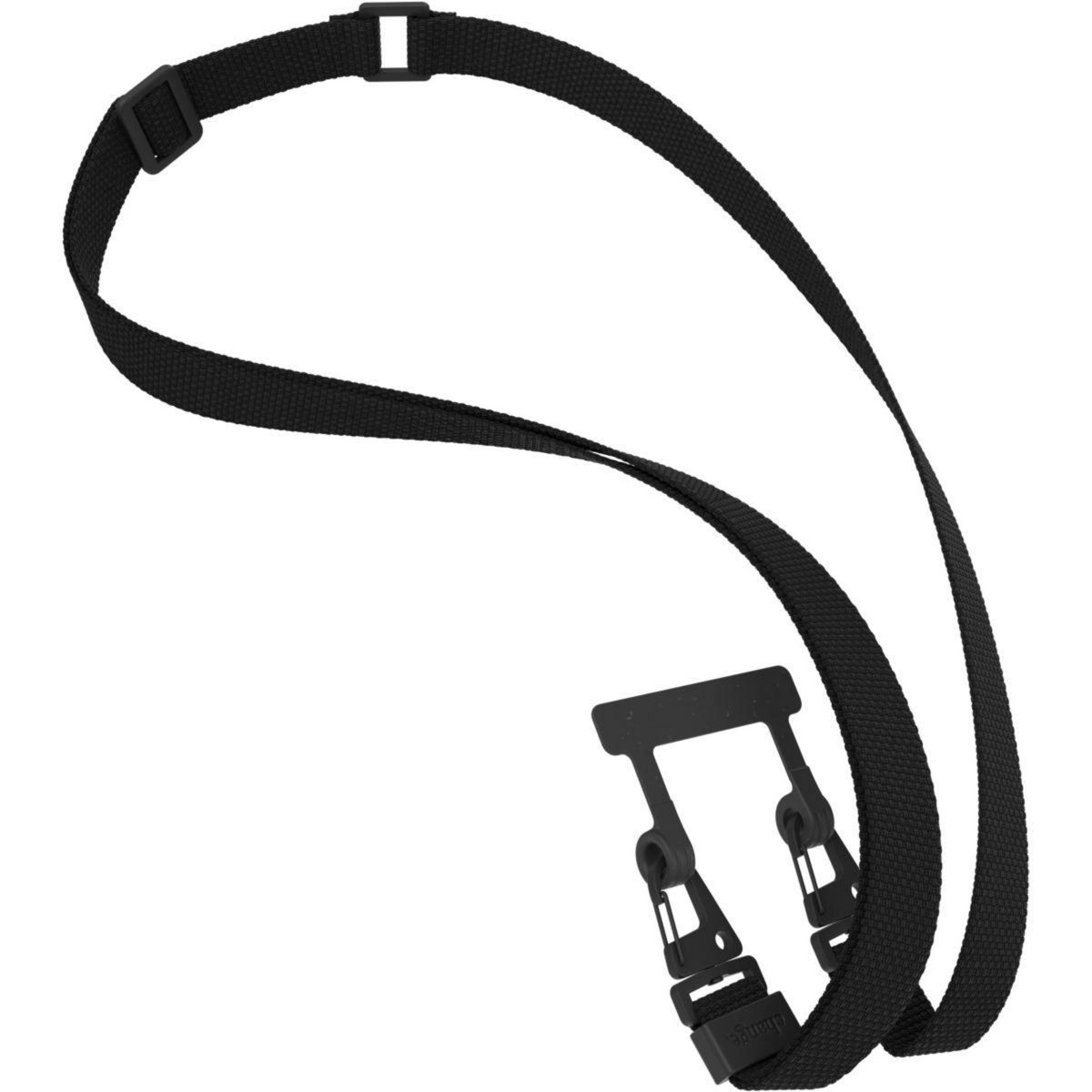 WOODCESSORIES Coque avec cordon iPhone 14 Pro Max Tour de cou noir