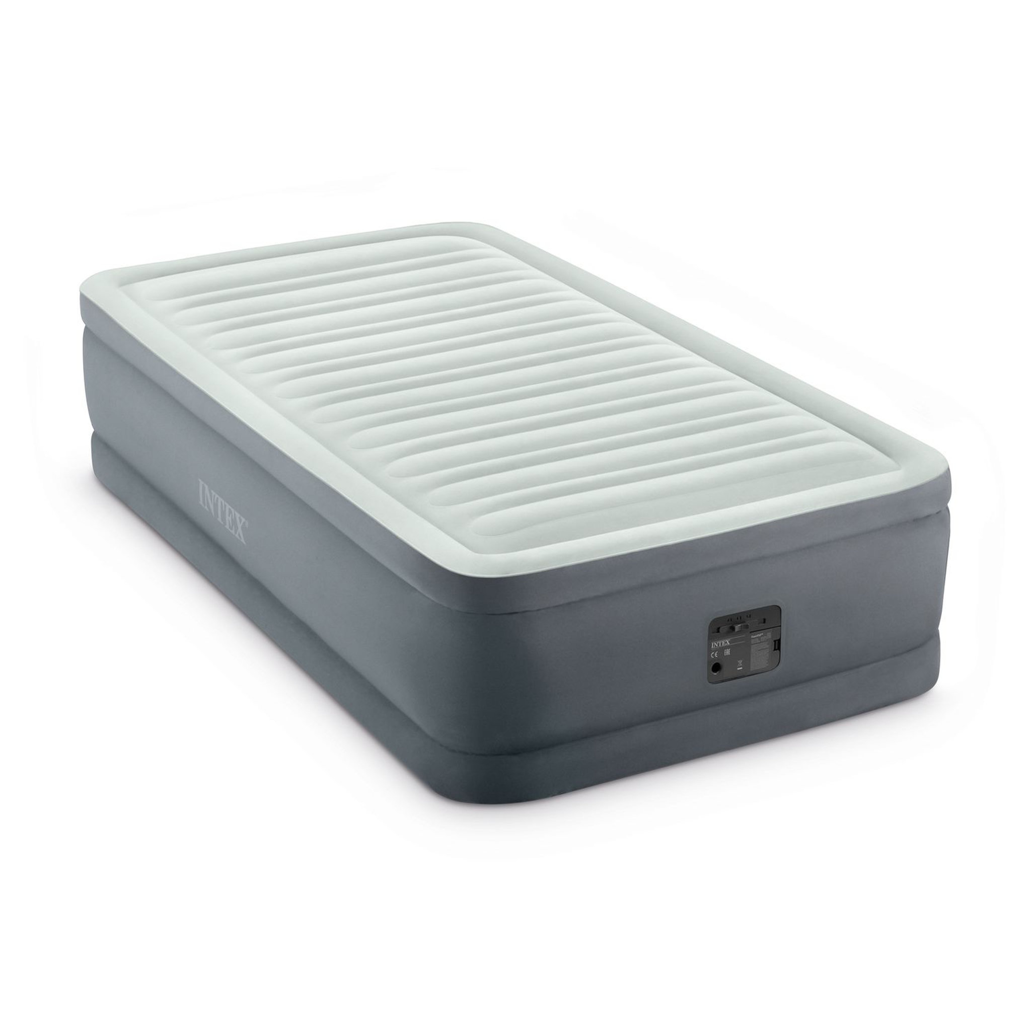 Voir la diapositive 2 : Intex LIT D'APPOINT PREM'AIR 1 - 1 PLACE ELEC FIBER TECH