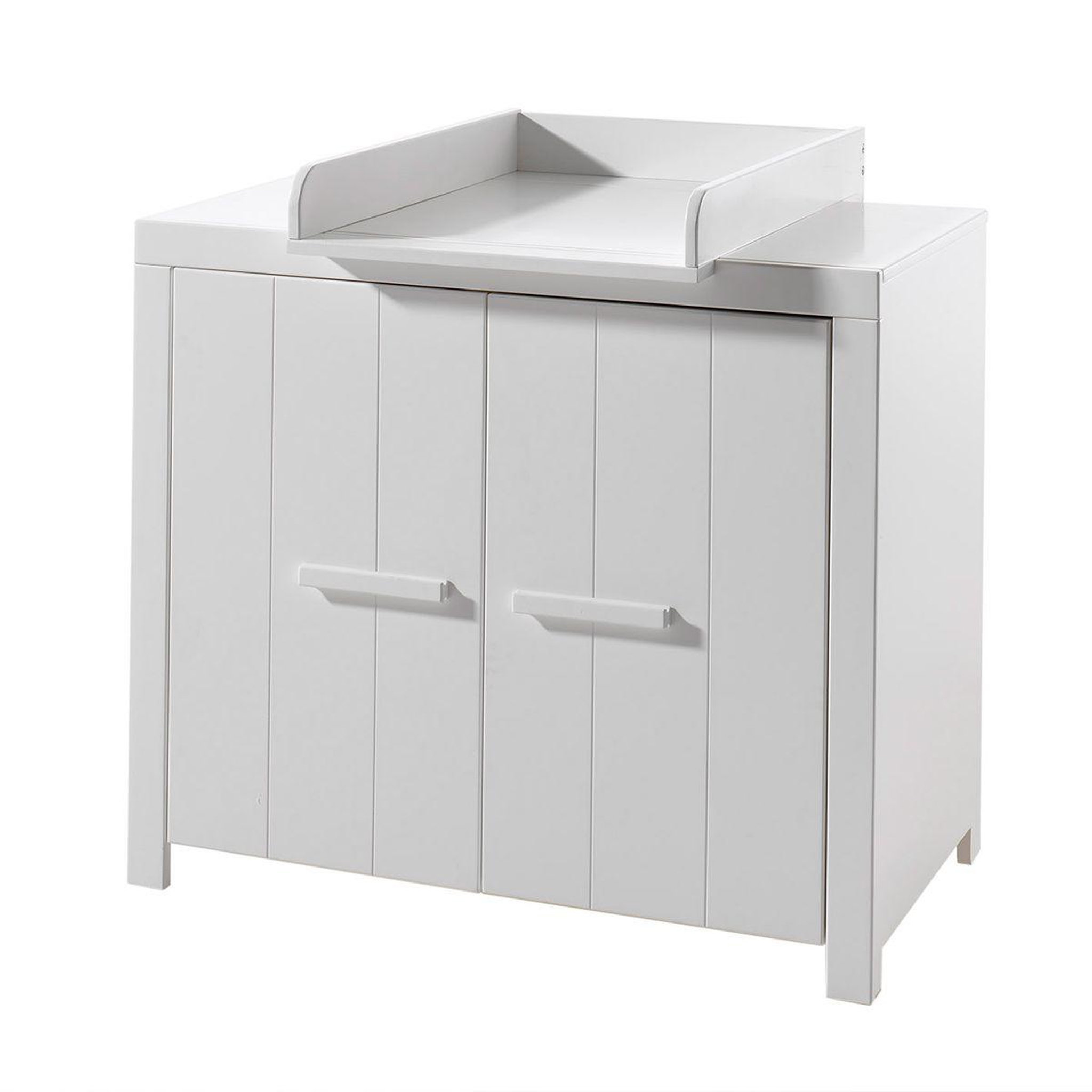 Voir la diapositive 2 : Paris Prix Plan à Langer pour Commode  Erik  76cm Blanc