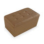 Voir la diapositive 1 : Paris Prix Banquette Coffre  Prunille  85cm Taupe