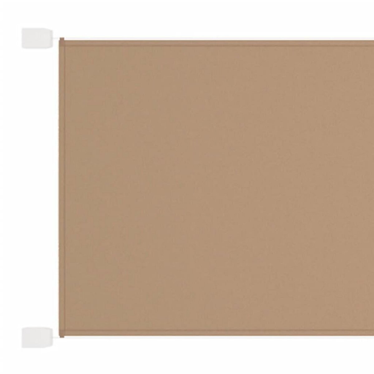 VIDAXL Auvent vertical Taupe 60x1200 cm Tissu oxford