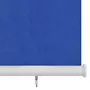 VIDAXL Store roulant d'exterieur 160x230 cm Bleu PEHD