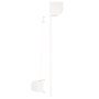Voir la diapositive 5 : VIDAXL Volet roulant aluminium 70x100 cm blanc