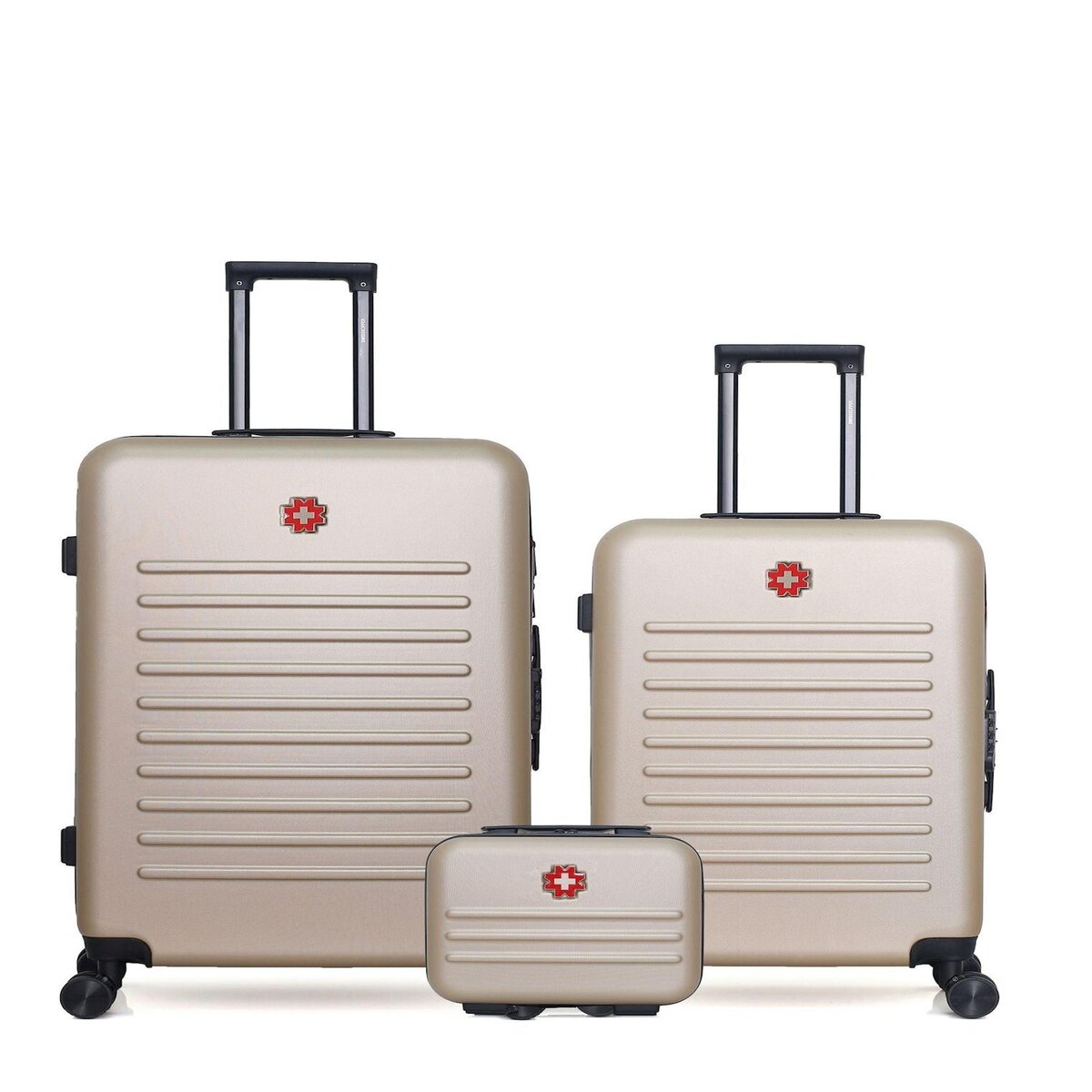 SWISS KOPPER SWISS KOPPER - LOT DE 3 - Valises grand format, weekend et vanity WIL