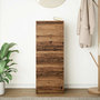 Voir la diapositive 3 : VIDAXL Buffet avec tiroirs vieux bois 37,5x35x99 cm bois d'ingenierie