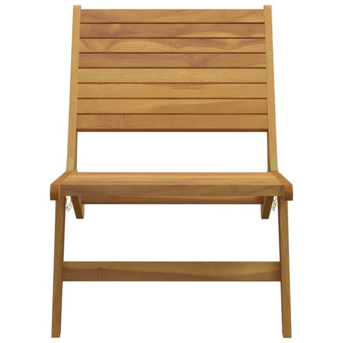 VIDAXL Chaise de jardin Bois de teck solide