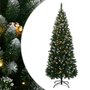 Voir la diapositive 1 : VIDAXL Sapin de Noël artificiel 150 LED 120 cm