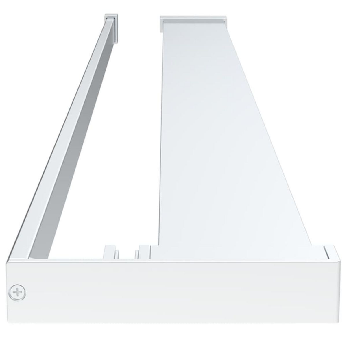 VIDAXL Etagere de douche paroi de douche a l'italienne Chrome 100 cm