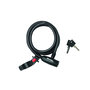 Voir la diapositive 1 : Master lock Cable Antivol Vélo [1,8 m Câble] [Clé] [Extérieur] [Support Fixation Vélo] 8232EURDPRO