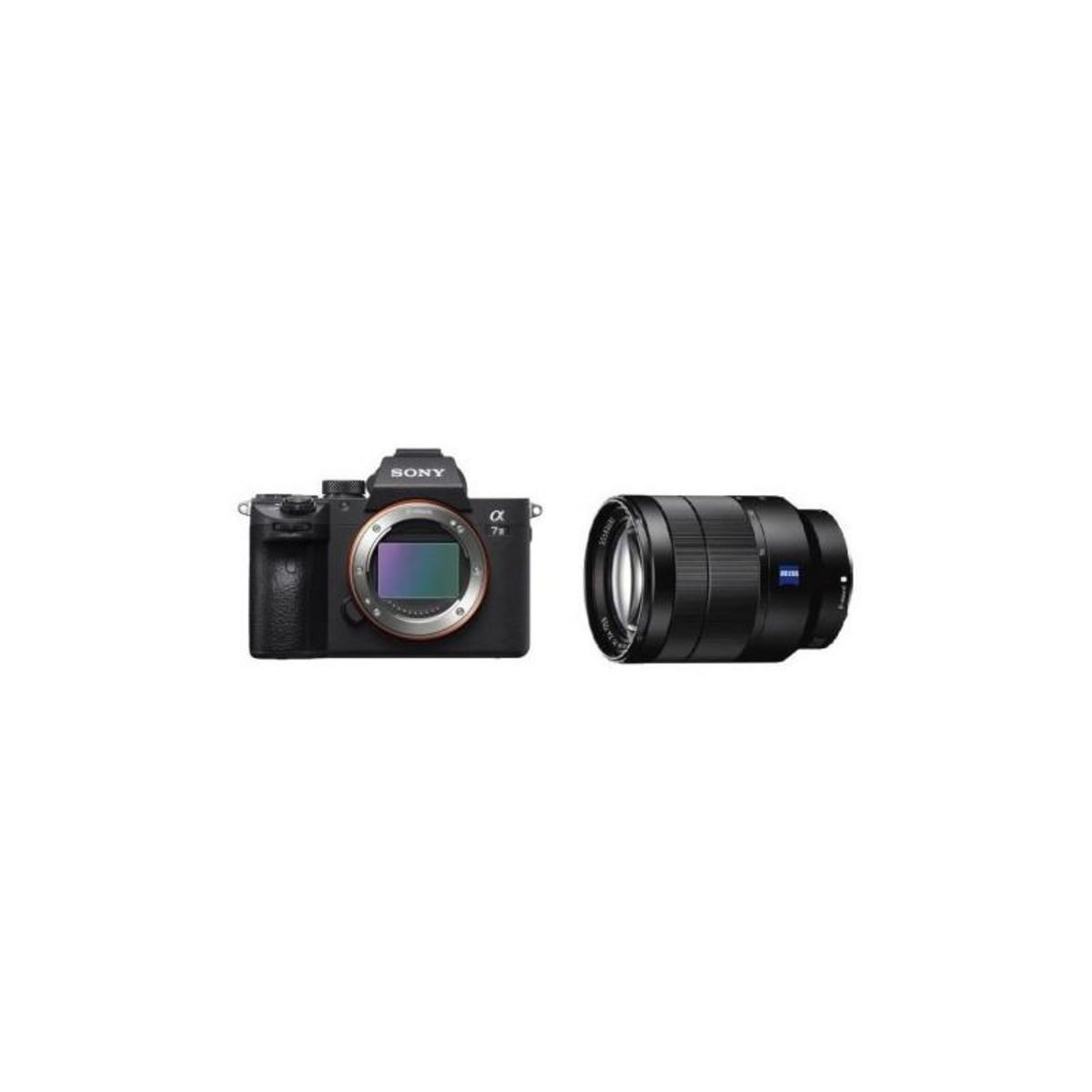 SONY Hybride Sony Alpha A7 III Boitier Nu + Objectif hybride Vario Tessar T FE 24 70 mm f 4 ZA OSS