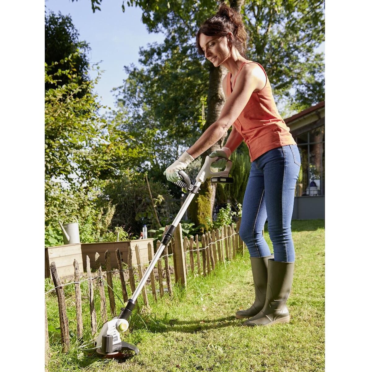 GARDENSTAR Coupe bordures télescopique 20 V