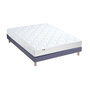Voir la diapositive 1 : IDLITERIE Ensemble matelas 100% latex 3 zones et sommier Essentiel - qualité française