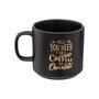 Voir la diapositive 2 : SECRET DE GOURMET Lot de 6 Mugs  Deep Soul  45cl Noir