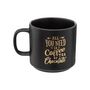 Voir la diapositive 2 : SECRET DE GOURMET Lot de 6 Mugs  Deep Soul  45cl Noir