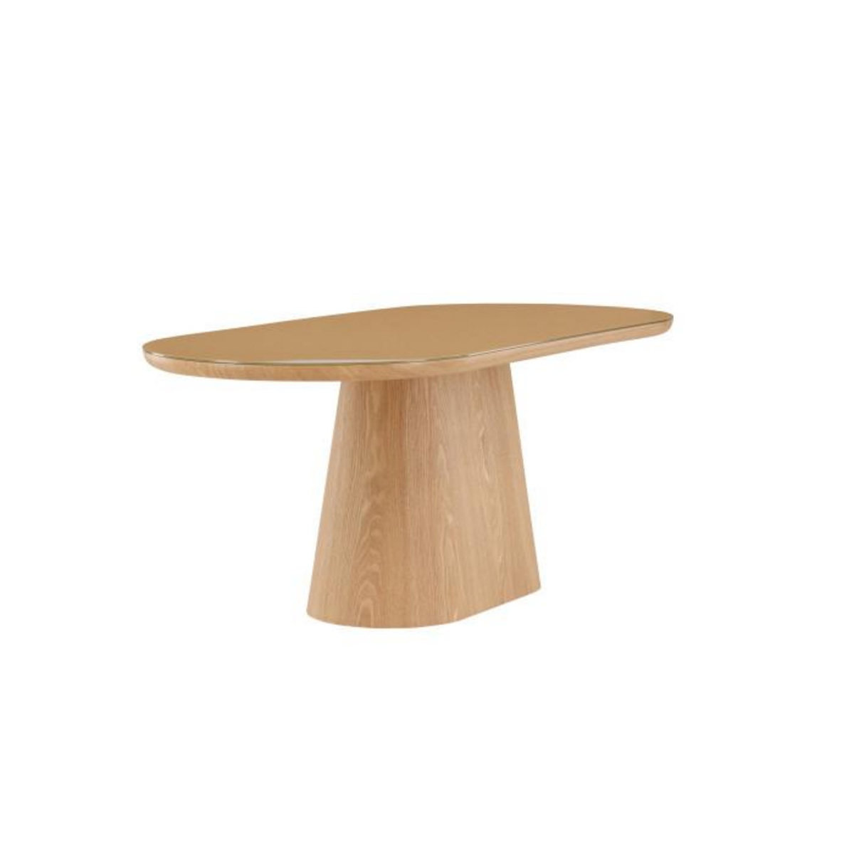 Paris Prix Table à Manger en Verre  Castor  200cm Naturel