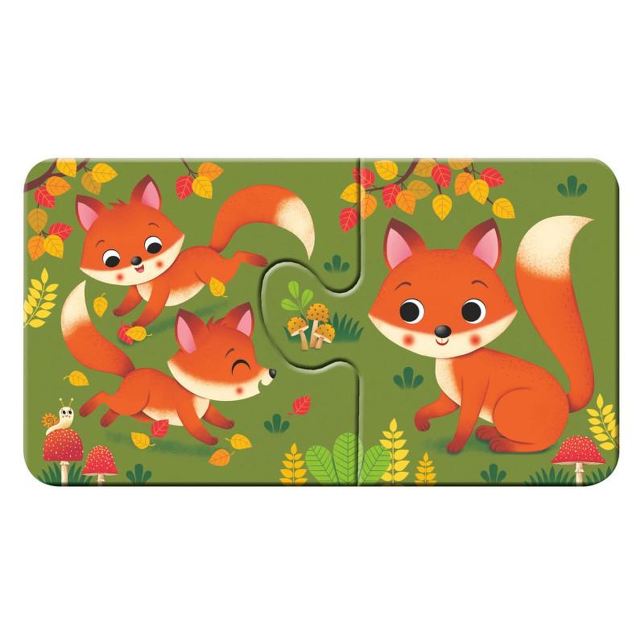 Voir la diapositive 2 : RAVENSBURGER Ravensburger - Animals and their Little Ones Puzzle, 9x2pcs. 31238