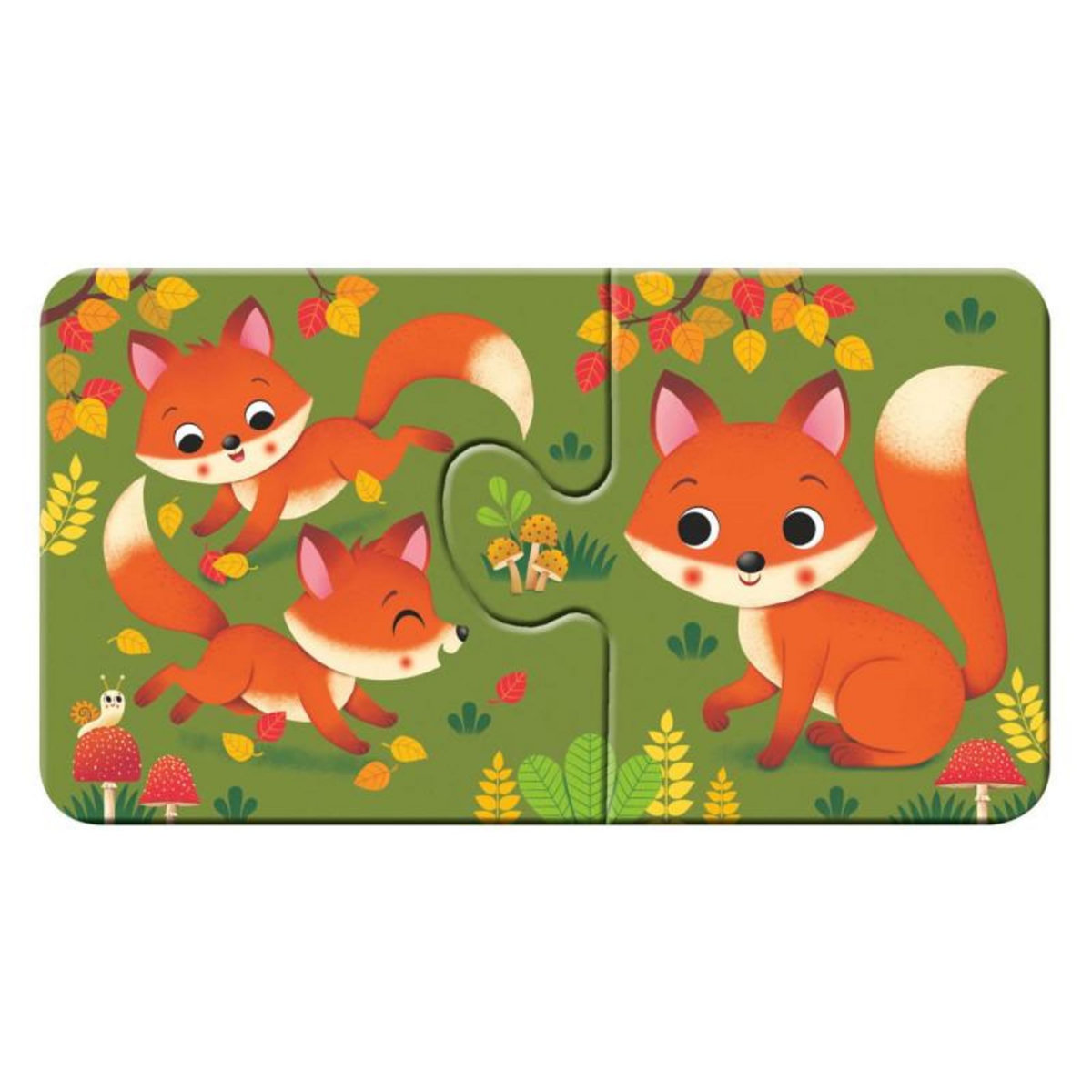 RAVENSBURGER Ravensburger - Animals and their Little Ones Puzzle, 9x2pcs. 31238