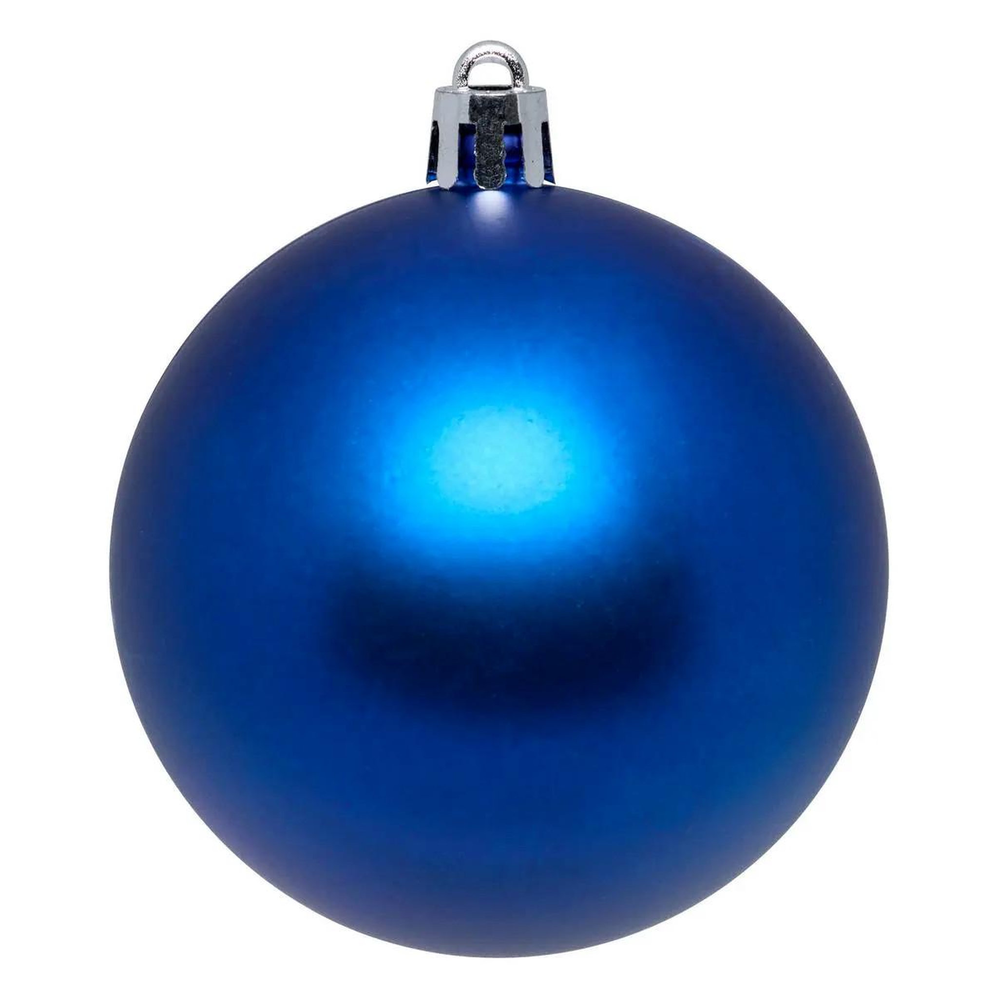 Voir la diapositive 3 : FEERIC LIGHT & CHRISTMAS Lot de 4 Boules de Noël  Colorama  8cm Bleu Nuit