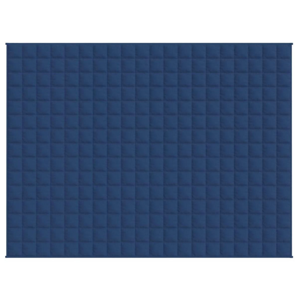 VIDAXL Couverture lestee Bleu 152x203 cm 7 kg Tissu
