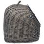 Voir la diapositive 5 : VIDAXL Cage de transport pour chats Gris 45x35x35 cm Saule naturel