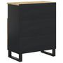 Voir la diapositive 5 : VIDAXL Buffet avec 2 portes 60x33x75 cm bois massif de manguier